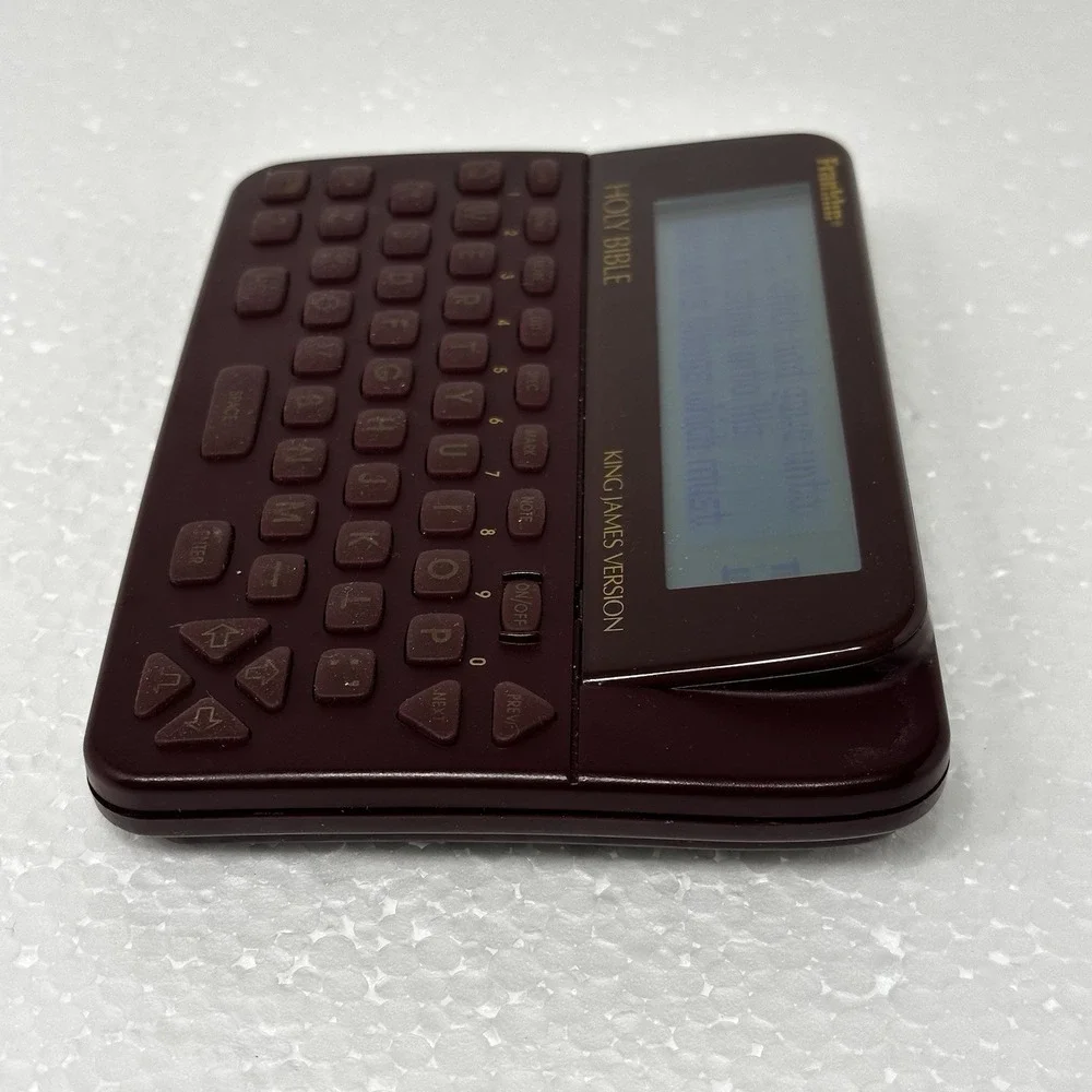 Franklin KJ31 Electronic Holy Bible King James Version Pocket Handheld Organizer